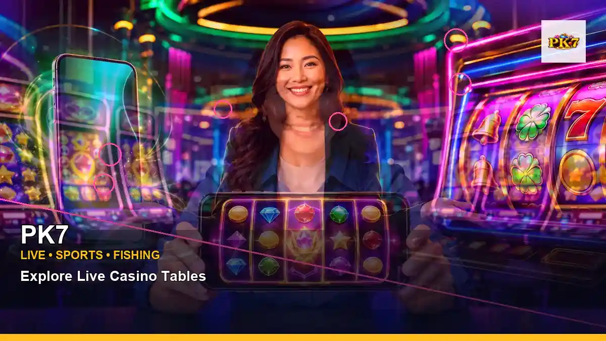 PK7 high-energy party online slot games in a centered layout for Philippine players