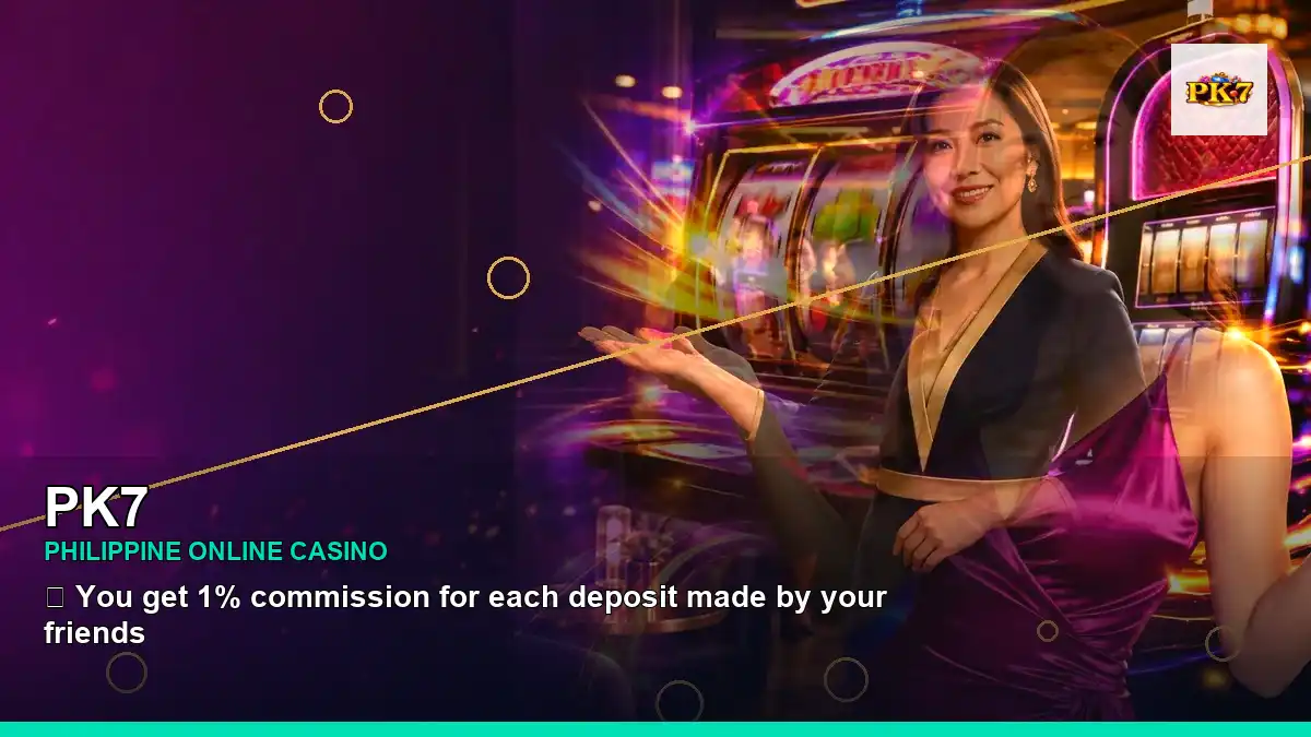 PK7 lounge VIP casino rewards in a right-framed scene for the PK7 brand search, casino access, games, account help and safer